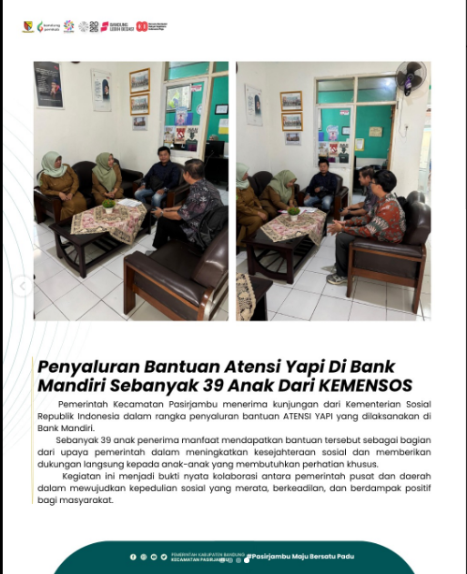 penyaluran-bantuan-atensi-yapi-dari-kementerian-sosial-di-bank-mandiri