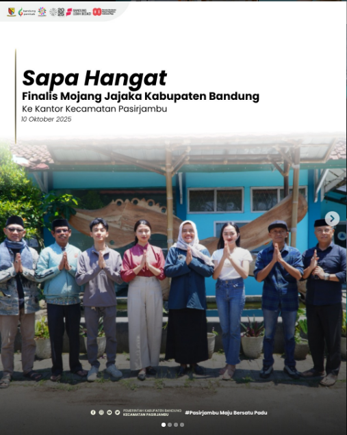 finalis-mojang-jajaka-kabupaten-bandung-yang-datang-berkunjung-ke-kantor-kecamatan-pasirjambu