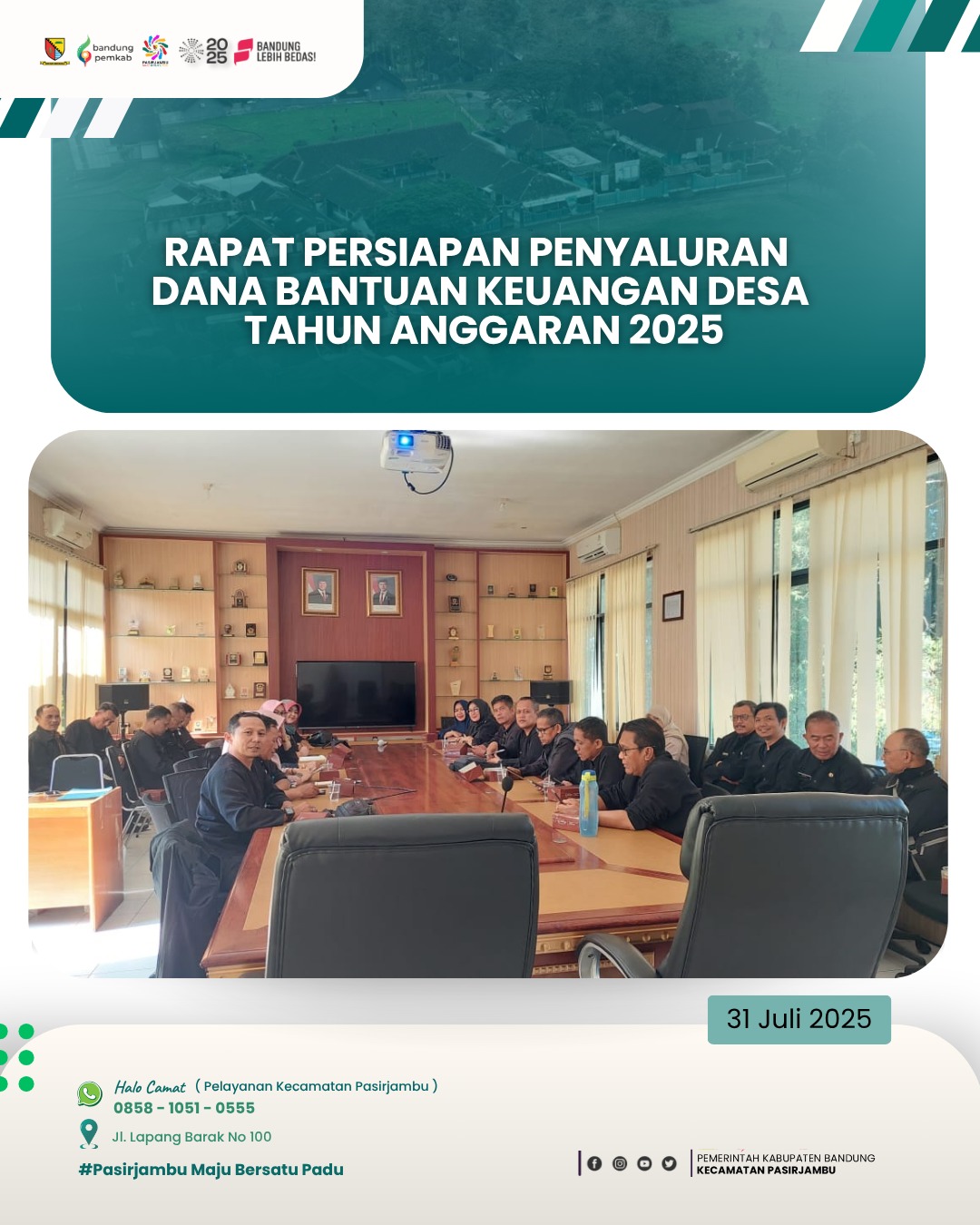 rapat-persiapan-penyaluran-dana-bantuan-keuangan-desa-tahun-anggaran-2025