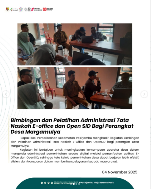 bimbingan-dan-pelatihan-administrasi-tata-naskah-e-office-dan-open-sid-bagi-perangkat-desa-margamulya